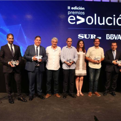 Ganadores de los Premios Evolución 2017 donde Métrica6 participó como empresa invitada referente en I+D+i e innovación empresarial