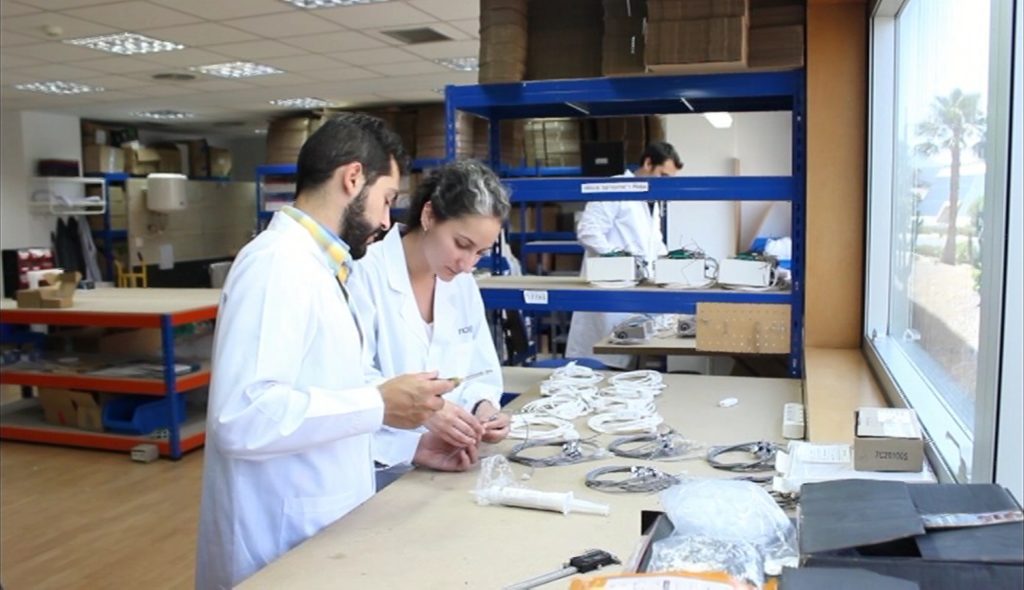 Reunión de la ingeniería Métrica6 con el ministro de Ciencia, Innovación y Universidades Pedro Duque en 2018 para presentar proyectos de I+D+i y desarrollo de producto